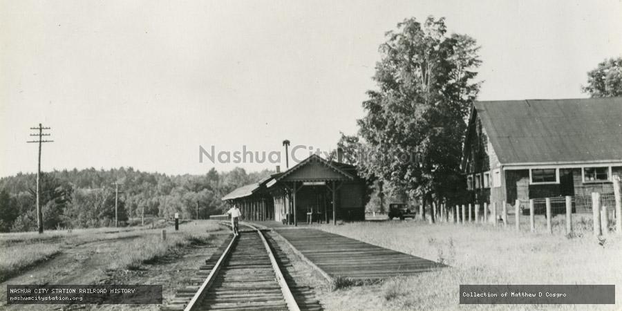 Postcard: North Conway station